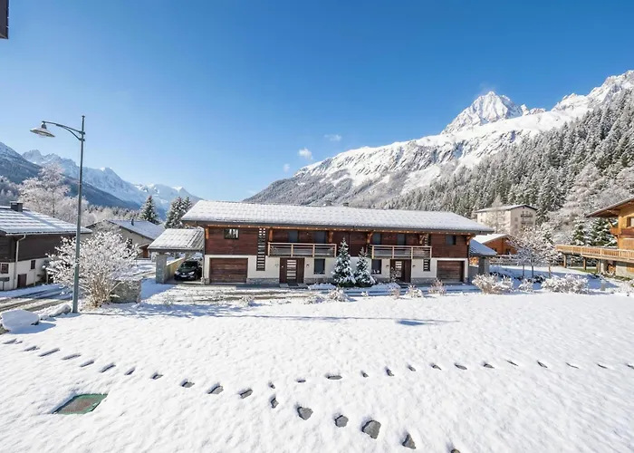 Sunny Nest - View Of Mb Montroc - Happy Апартаменти Шамоні